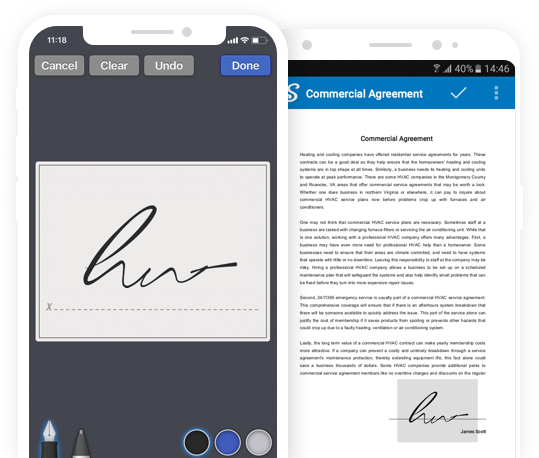 Collect Signatures From Others with mobile app